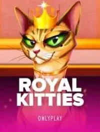 royal kitties slot logo